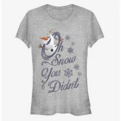 New 🎉 Disney Frozen Oh Snow Girls T-Shirt 😀