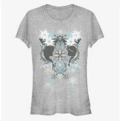 Buy 🔔 Disney Frozen Snowflake Boho Girls T-Shirt 🧨