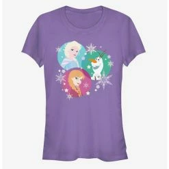 Budget 😍 Disney Frozen Tri-Sphere Snow Girls T-Shirt 🛒