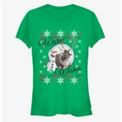 Top 10 ✨ Disney Frozen Winter Wishes 🥰 Girls T-Shirt 😀