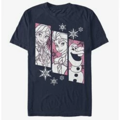 Hot Sale ✔️ Disney Frozen Snow Trio T-Shirt ✨