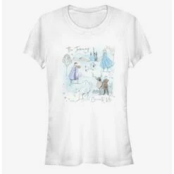 Brand new 🧨 Disney Frozen 2 Arendelle Journey Girls T-Shirt ❤️