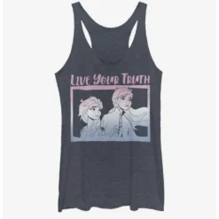 Discount 🤩 Disney Frozen 2 Live Your Truth 👍 Girls Tank ⌛