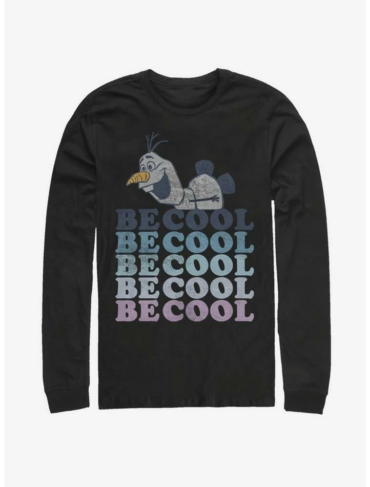 Best Pirce 💯 Disney Frozen 2 Olaf Be Cool Long-Sleeve T-Shirt 💯 1 Best Pirce 💯 Disney Frozen 2 Olaf Be Cool Long-Sleeve T-Shirt 💯