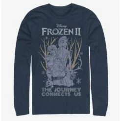 Outlet ✔️ Disney Frozen 2 Sketchy Group Long-Sleeve T-Shirt 👏