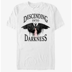Budget 🔥 Disney Maleficent: Mistress Of Evil Descending Into Darkness T-Shirt 🔔