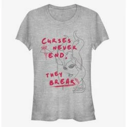 Buy 💯 Disney Maleficent: Mistress Of Evil Curses Never End They Break Girls T-Shirt 🌟