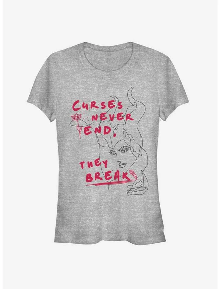 Buy 💯 Disney Maleficent: Mistress Of Evil Curses Never End They Break Girls T-Shirt 🌟 1 Buy 💯 Disney Maleficent: Mistress Of Evil Curses Never End They Break Girls T-Shirt 🌟
