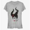 Budget ❤️ Disney Maleficent: Mistress Of Evil Red 👍 Lipstick 😀 Girls T-Shirt ⌛