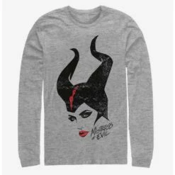 Buy ✨ Disney Maleficent: Mistress Of Evil Red 😍 Lipstick Long-Sleeve T-Shirt ✨