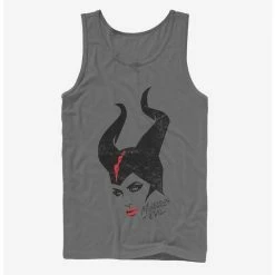 Coupon ⌛ Disney Maleficent: Mistress Of Evil Red 😍 Lipstick Tank 😉