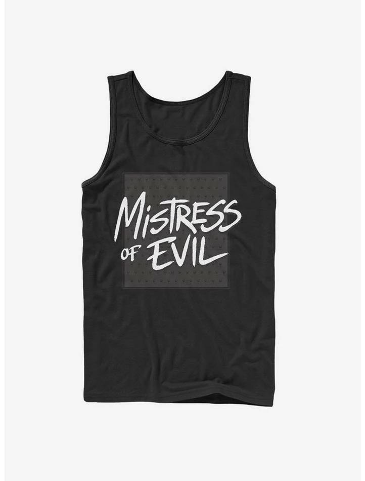 Best Pirce ⌛ Disney Maleficent: Mistress Of Evil Bold Text Tank ⭐ 1 Best Pirce ⌛ Disney Maleficent: Mistress Of Evil Bold Text Tank ⭐