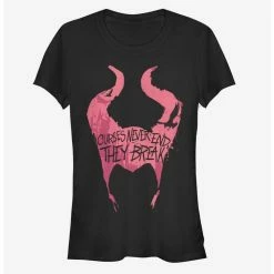 Discount ❤️ Disney Maleficent: Mistress Of Evil Curses Break Girls T-Shirt ✨