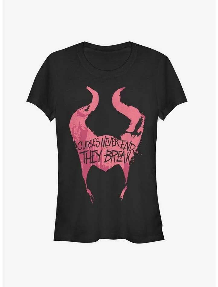 Discount ❤️ Disney Maleficent: Mistress Of Evil Curses Break Girls T-Shirt ✨ 1 Discount ❤️ Disney Maleficent: Mistress Of Evil Curses Break Girls T-Shirt ✨