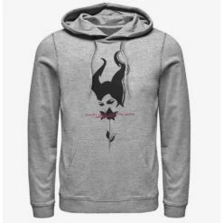 New 🎉 Disney Maleficent: Mistress Of Evil Black Rose Hoodie 🔔