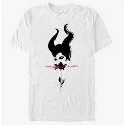 Best Pirce 🛒 Disney Maleficent: Mistress Of Evil Black Rose T-Shirt ❤️
