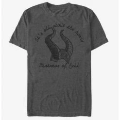 Best deal 🌟 Disney Maleficent: Mistress Of Evil All About The Horns T-Shirt ✨
