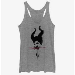 Brand new 😉 Disney Maleficent: Mistress Of Evil Black Rose Girls Tank 🎁
