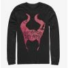 Coupon 🔥 Disney Maleficent: Mistress Of Evil Curses Break Long-Sleeve T-Shirt 🔔