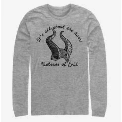 Discount 😍 Disney Maleficent: Mistress Of Evil All About The Horns Long-Sleeve T-Shirt 🥰