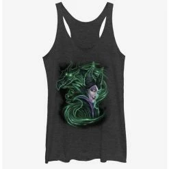 Budget 🧨 Disney Villains Maleficent Dark Magic Girls Tank ⌛