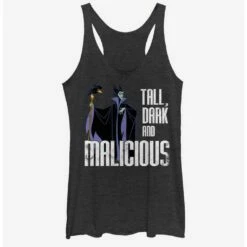 Promo ⭐ Disney Villains Maleficent Tall N' Dark Girls Tank 🥰
