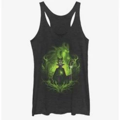 Brand new 🎁 Disney Villains Maleficent Dark Fairy Girls Tank 💯