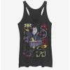 New 🧨 Disney Villains Maleficent Dual Maleficent Girls Tank ✨