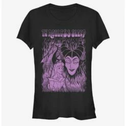 Coupon 💯 Disney Villains Maleficent Ageless Sleep 🔥 Girls T-Shirt ❤️