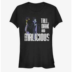 Flash Sale 💯 Disney Villains Maleficent Tall N' Dark ✔️ Girls T-Shirt ✔️