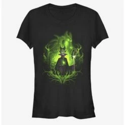 Budget ✨ Disney Villains Maleficent Dark Fairy 😉 Girls T-Shirt 🛒