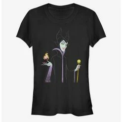 Outlet ✨ Disney Villains Maleficent Minimal Maleficent 🤩 Girls T-Shirt 😍