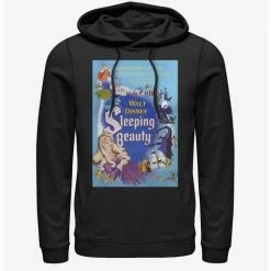 Discount 👏 Disney Villains Maleficent Blue Sleeping Beauty Poster Hoodie ⌛