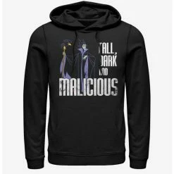 Top 10 🎉 Disney Villains Maleficent Tall N' Dark Hoodie 🎁