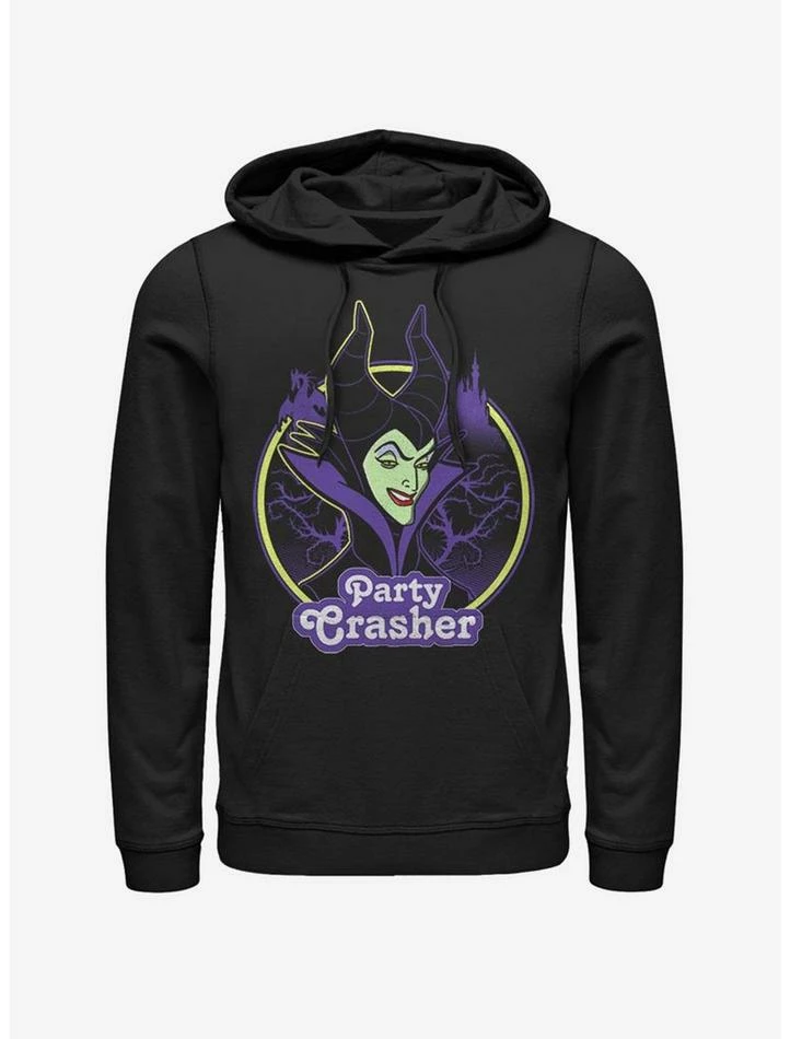 Top 10 😍 Disney Villains Maleficent Party Crasher Hoodie 🎉 1 Top 10 😍 Disney Villains Maleficent Party Crasher Hoodie 🎉