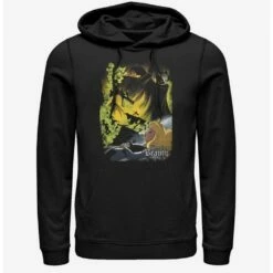 Promo 🤩 Disney Villains Maleficent Sleeping Poster Hoodie ⭐