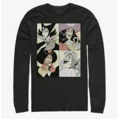 Cheap 😍 Disney Villains Maleficent Anime Villains Long-Sleeve T-Shirt 🥰
