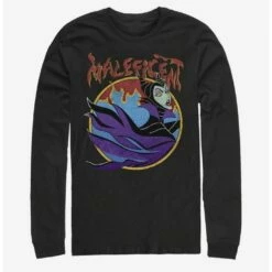 New 🔥 Disney Villains Maleficent Flame Born Long-Sleeve T-Shirt ✔️