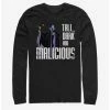 Hot Sale 🔥 Disney Villains Maleficent Tall N' Dark Long-Sleeve T-Shirt ❤️