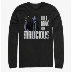 Hot Sale 🔥 Disney Villains Maleficent Tall N' Dark Long-Sleeve T-Shirt ❤️