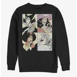 Top 10 ⌛ Disney Villains Maleficent Anime Villains Sweatshirt 🛒
