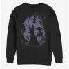 Promo ⭐ Disney Villains Maleficent Bone Heart Sweatshirt 👍