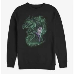 New 😀 Disney Villains Maleficent Dark Magic Sweatshirt 🔔