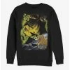 New ❤️ Disney Villains Maleficent Sleeping Poster Sweatshirt 👏