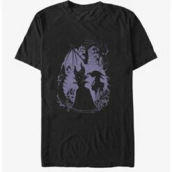 Coupon 👏 Disney Villains Maleficent Bone Heart T-Shirt 🎁