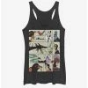 New 🔥 Disney Villains Villainous ❤️ Girls Tank ✔️
