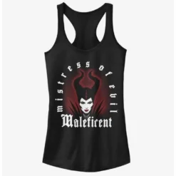 Flash Sale ❤️ Disney Maleficent: Mistress Of Evil Red Aura 👍 Girls Tank 👏