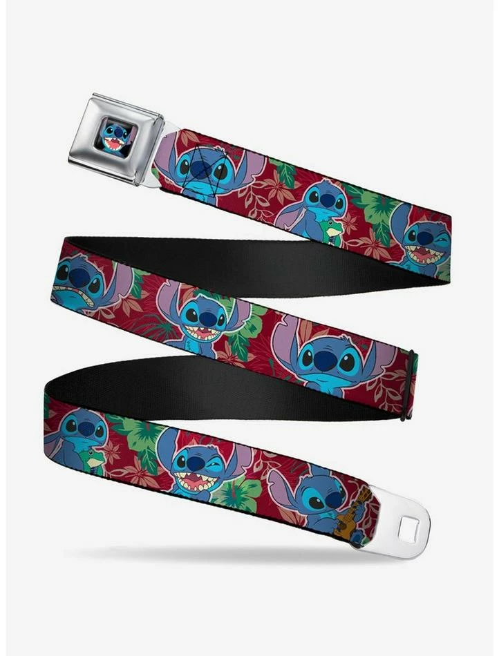 Promo ๐งจ Disney Lilo & Stitch - Stitch 6 Expressions Tropical Seatbelt Belt โ๏ธ 1 Promo ๐งจ Disney Lilo & Stitch - Stitch 6 Expressions Tropical Seatbelt Belt โ๏ธ