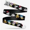 Coupon ✨ Disney The Sensational Six Smiling Faces Seatbelt Belt 🤩
