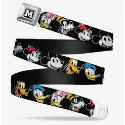 Coupon ✨ Disney The Sensational Six Smiling Faces Seatbelt Belt 🤩